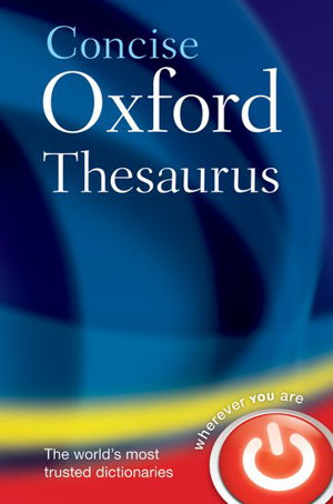 Cover art for Concise Oxford Thesaurus