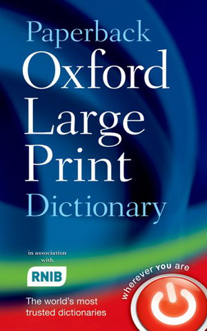 Cover art for Paperback Oxford Large Print Dictionary