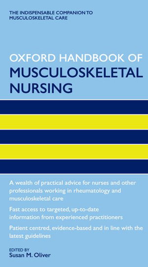 Cover art for Oxford Handbook of Musculoskeletal Nursing