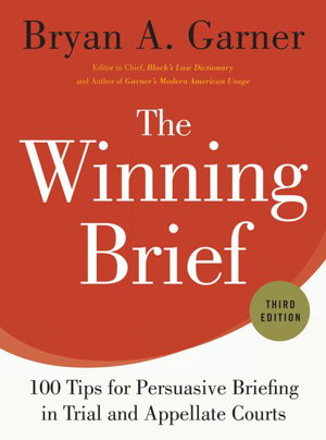 Cover art for The Winning Brief
