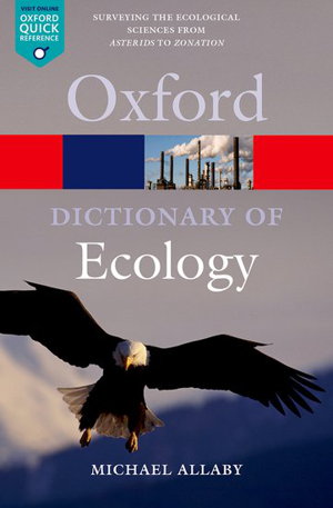 Cover art for A Dictionary of Ecology