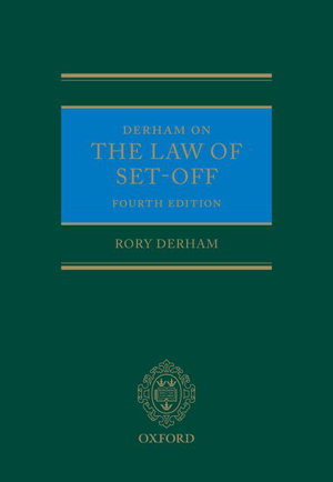 Cover art for Derham on the Law of Set-Off