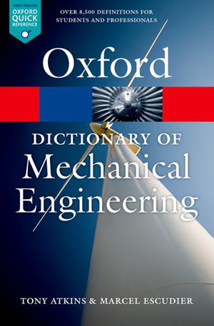 Cover art for A Dictionary of Mechanical Engineering