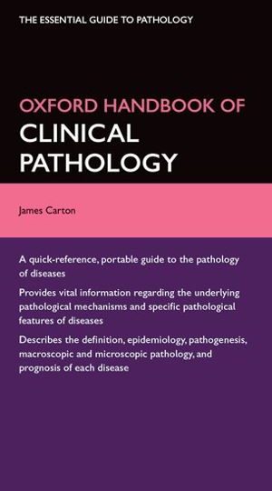 Cover art for Oxford Handbook of Clinical Pathology