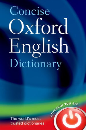Cover art for Concise Oxford English Dictionary