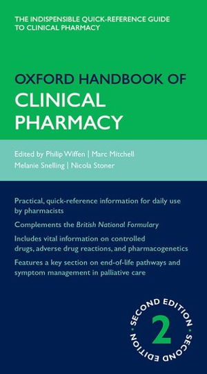 Cover art for Oxford Handbook of Clinical Pharmacy