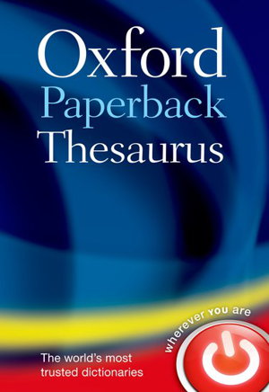 Cover art for Oxford Paperback Thesaurus