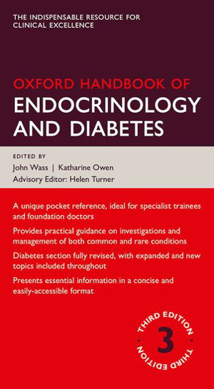 Cover art for Oxford Handbook of Endocrinology and Diabetes