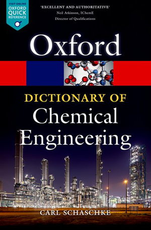 Cover art for A Dictionary of Chemical Engineering