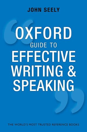 Cover art for Oxford Guide to Effective Writing and Speaking