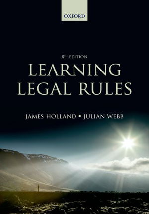 Cover art for Learning Legal Rules