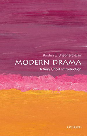 Cover art for Modern Drama A Very Short Introduction