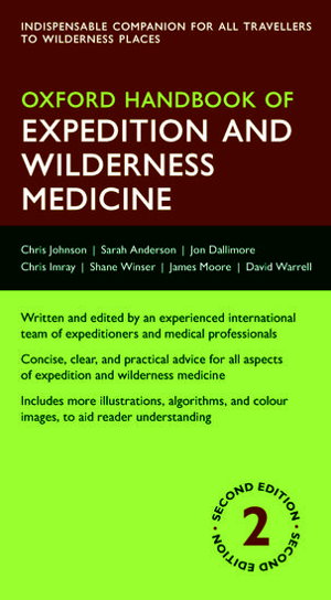 Cover art for Oxford Handbook of Expedition and Wilderness Medicine