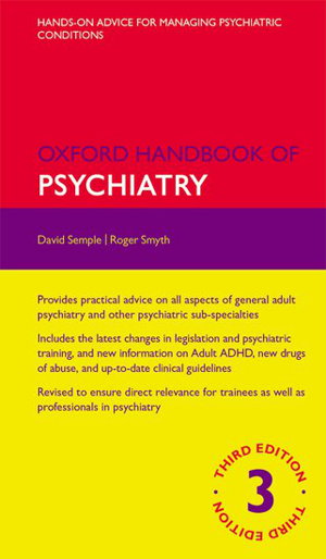 Cover art for Oxford Handbook of Psychiatry