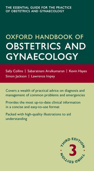 Cover art for Oxford Handbook of Obstetrics and Gynaecology