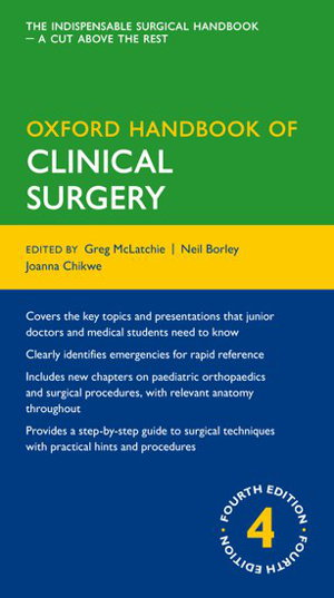 Cover art for Oxford Handbook of Clinical Surgery