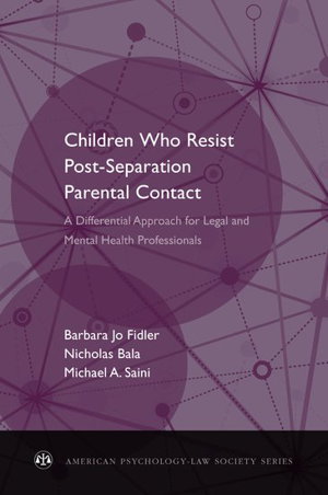 Cover art for Children Who Resist Post-Separation Parental Contact