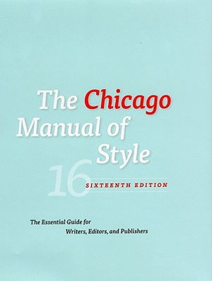 Cover art for The Chicago Manual of Style