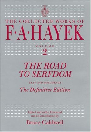 Cover art for The Road to Serfdom