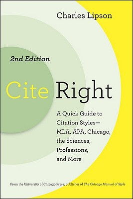 Cover art for Cite Right