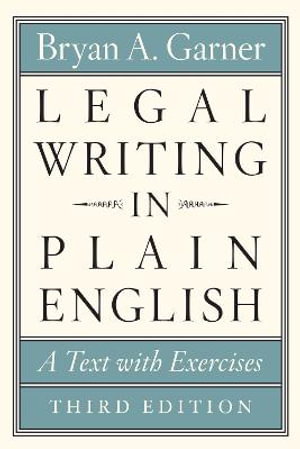 Cover art for Legal Writing in Plain English, Third Edition