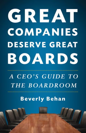 Cover art for Great Companies Deserve Great Boards