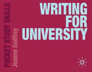 Cover art for Writing for University