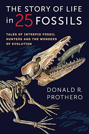 Cover art for The Story of Life in 25 Fossils