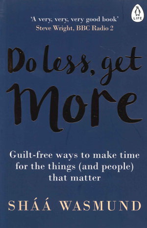 Cover art for Do Less, Get More