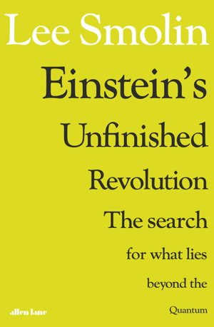Cover art for Einstein's Unfinished Revolution