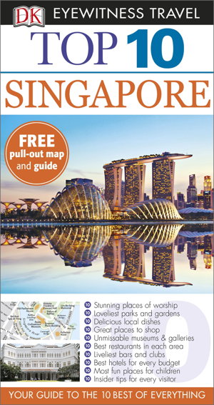 Cover art for Singapore Eyewitness Top 10 Travel Guide