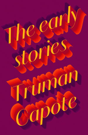 Cover art for The Early Stories of Truman Capote