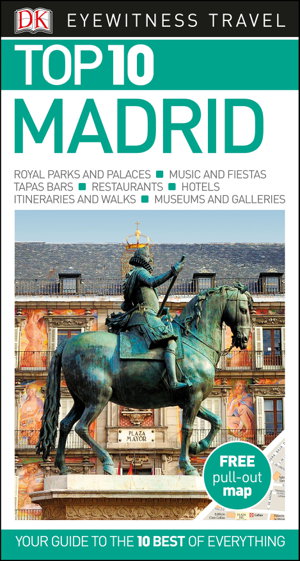 Cover art for Madrid Eyewitness Top 10 Travel Guide