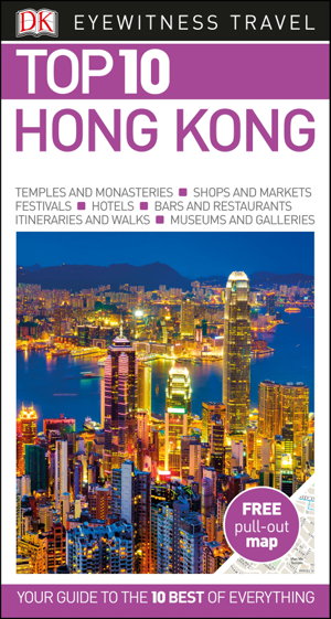 Cover art for Hong Kong Eyewitness Top 10 Travel Guide