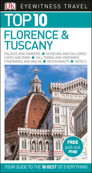 Cover art for Florence and Tuscany Eyewitness Top 10 Travel Guide