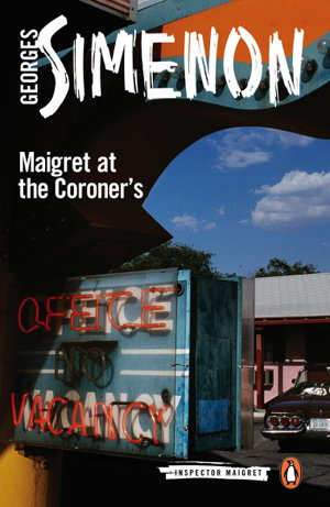 Cover art for Maigret at the Coroner's