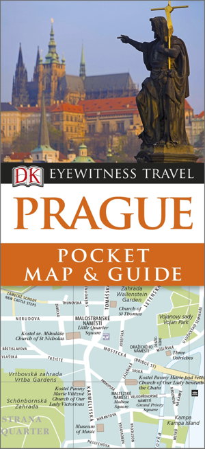 Cover art for Prague Eyewitness Pocket Map and Guide