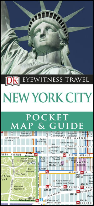 Cover art for New York City Eyewitness Pocket Map and Guide