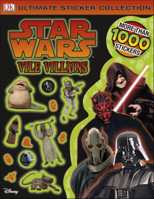 Cover art for Star Wars Vile Villains Ultimate Sticker Collection