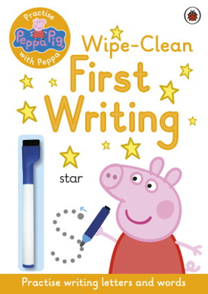 Cover art for Peppa Pig: Practise with Peppa: Wipe-Clean First Writing