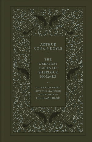 Cover art for Greatest Cases of Sherlock Faux Leather Edition