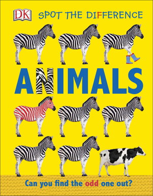 Cover art for Spot the Difference Animals