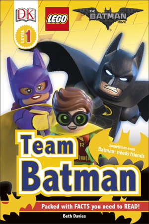 Cover art for DK Reads The LEGO Batman Movie Level 1