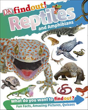 Cover art for DK Find Out! Reptiles and Amphibians