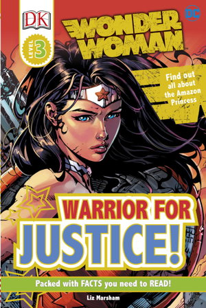 Cover art for DK Reads DC Wonder Woman Warrior for Justice!