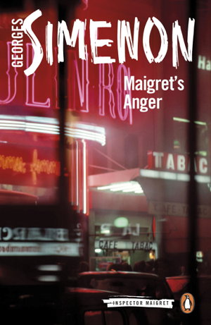 Cover art for Maigret's Anger
