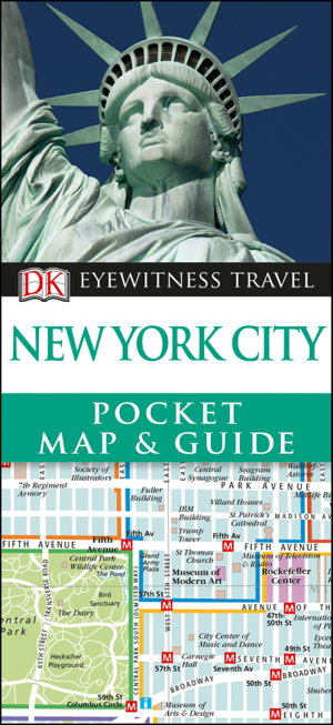 Cover art for New York City DK Eyewitness Pocket Map And Guide