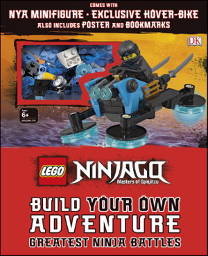 Cover art for LEGO NINJAGO Build Your Own Adventure Greatest Ninja Battles