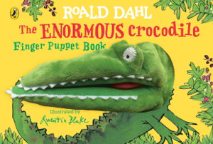 Cover art for The Enormous Crocodile's Finger Puppet Book
