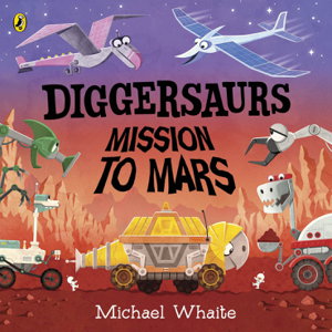 Cover art for Diggersaurs on Mars